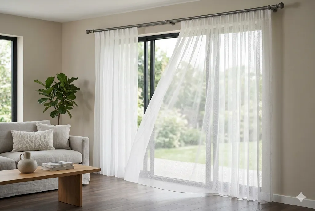 Efsunlu Dokunuş: Şeffaf Vual Tül Perde